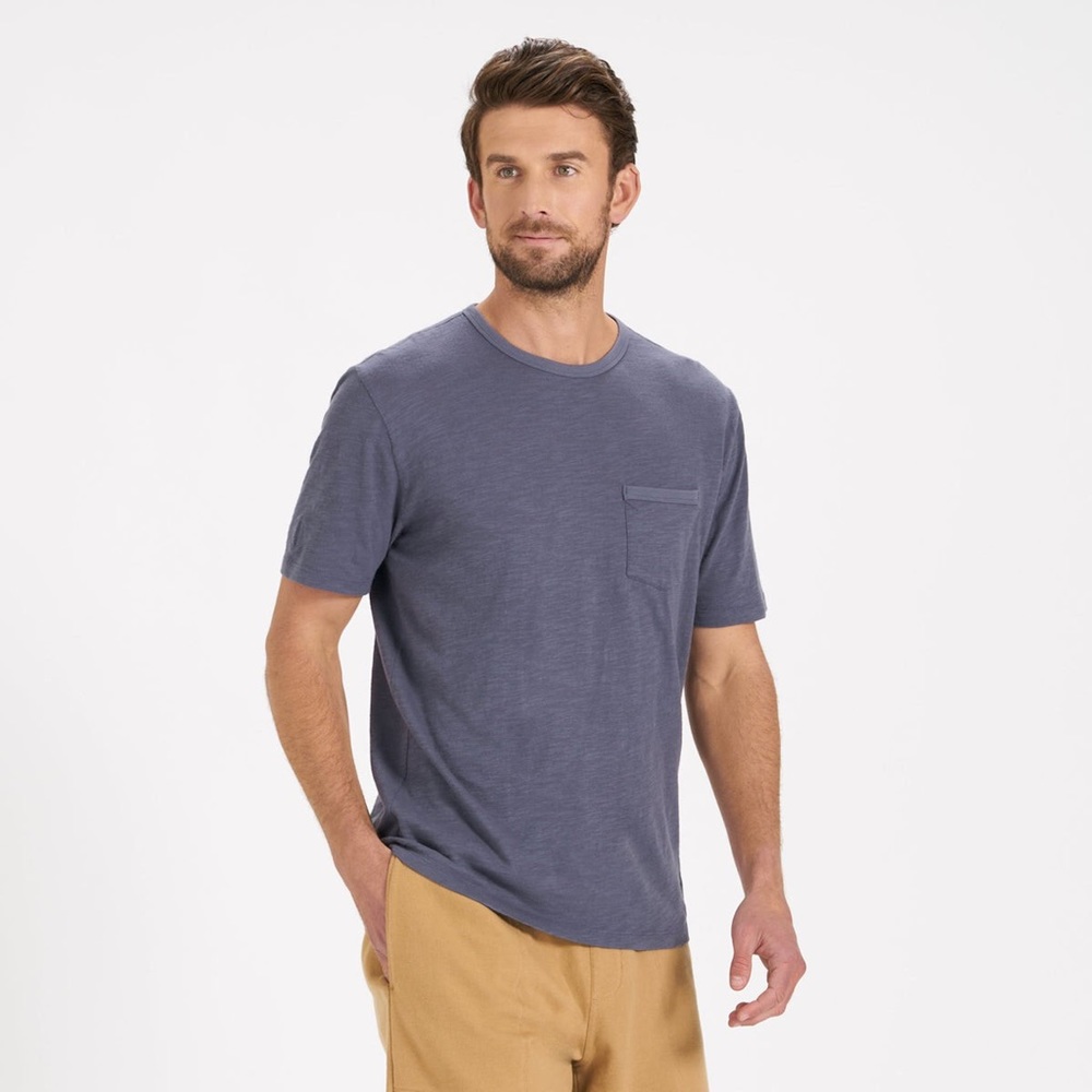 Vuori - Medium - The Rise T-Shirt - Azure